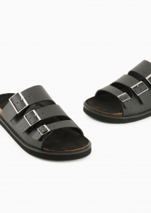 Man flip flops